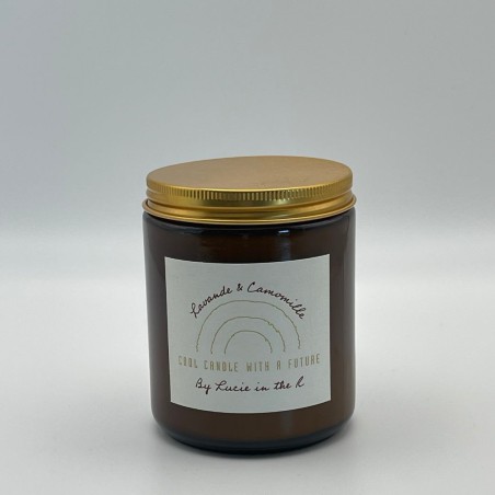 Lucie in the R – Bougie Lavande & Camomille – Cire de soja naturelle
