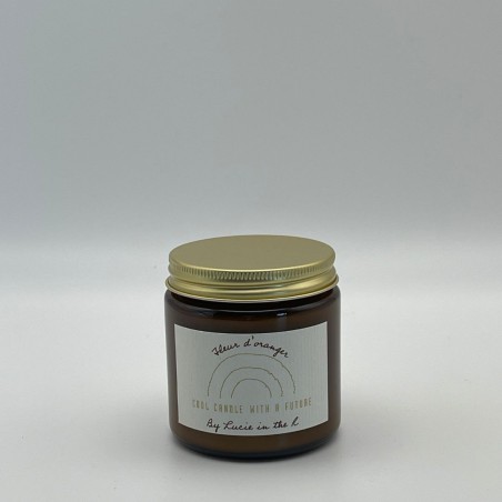 Lucie in the R – Bougie parfumée Fleur d'oranger – Cire de soja naturelle