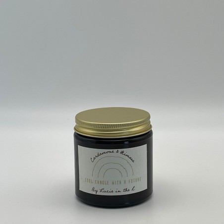 Lucie in the R – Bougie Cardamone et Mimosa – Cire de soja naturelle