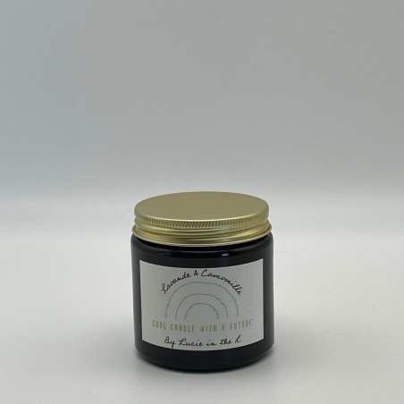 Lucie in the R – Bougie Lavande & Camomille – Cire de soja naturelle