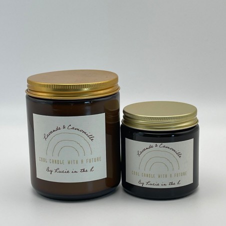 Lucie in the R – Bougie Lavande & Camomille – Cire de soja naturelle