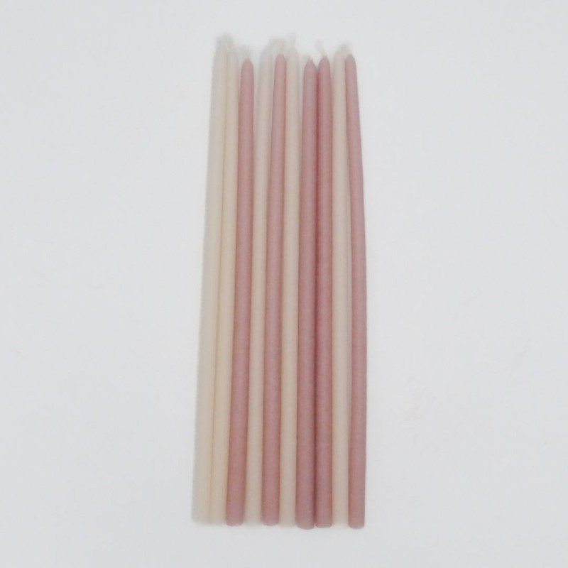 Coffret de 10 bougies fines Bois de rose - Maison Péchavy