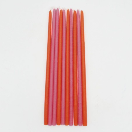 Maison Pechavy - Coffret de 10 bougies fines - Shocking