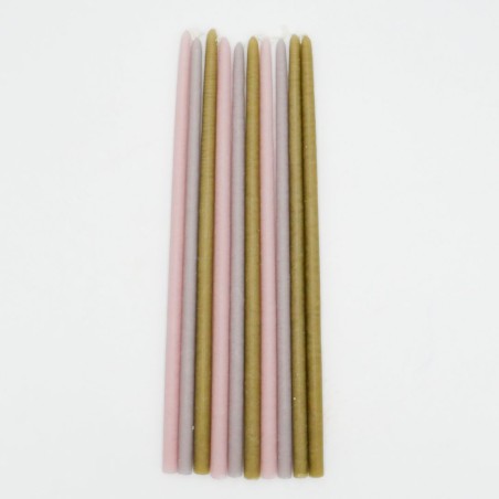 Maison Pechavy - Coffret de 10 bougies fines - Victoria Blossom