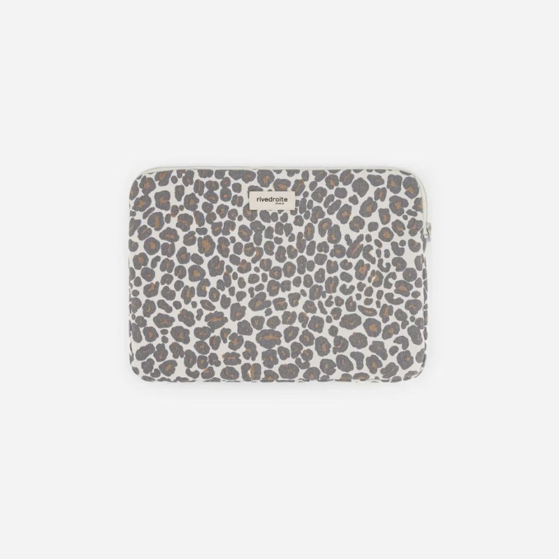 Vivienne – Housse ordinateur 13-14″ en coton recyclé – Rive Droite