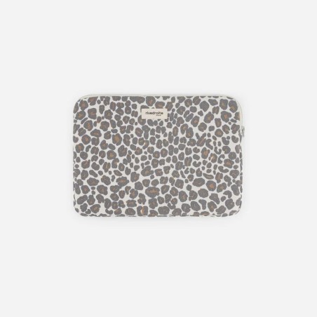 Vivienne – Housse ordinateur 13-14″ en coton recyclé – Rive Droite