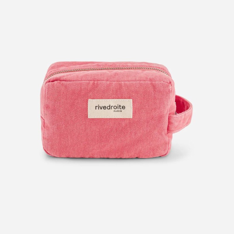 Hermel – Trousse de toilette coton recyclé – Rive Droite \n\n