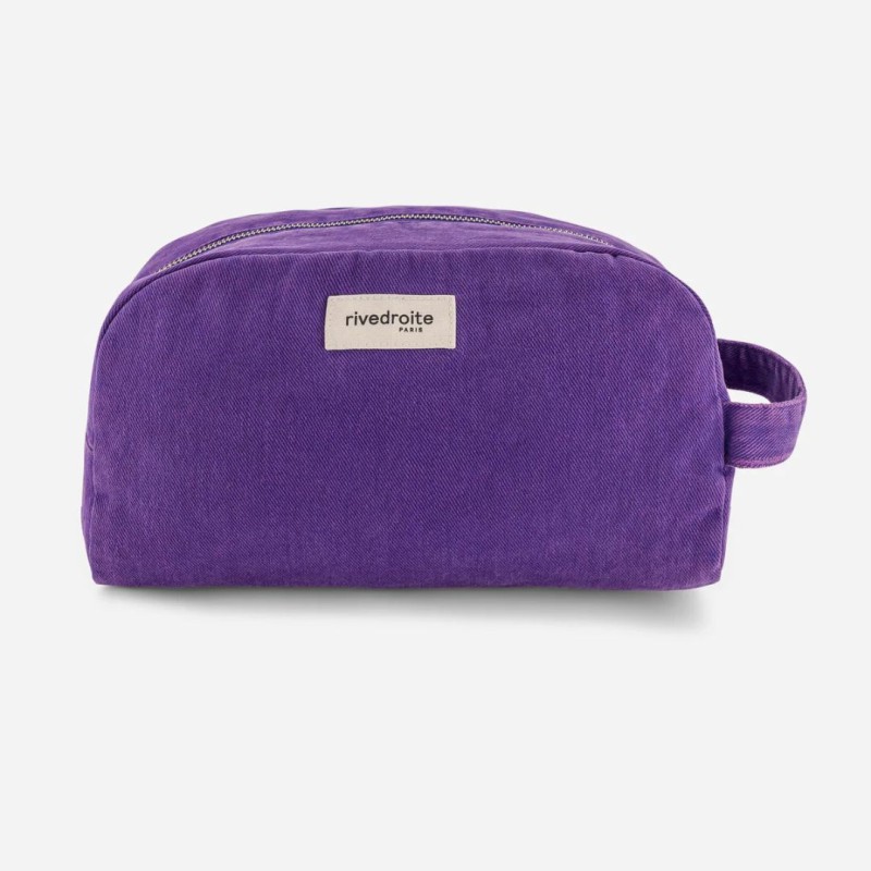 Petite trousse Tournelles – Rive Droite | Coton recyclé, compacte & stylée