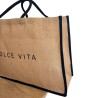 Marcel & Lily - Sac cabas en jute naturelle - Dolce Vita - taille XXL