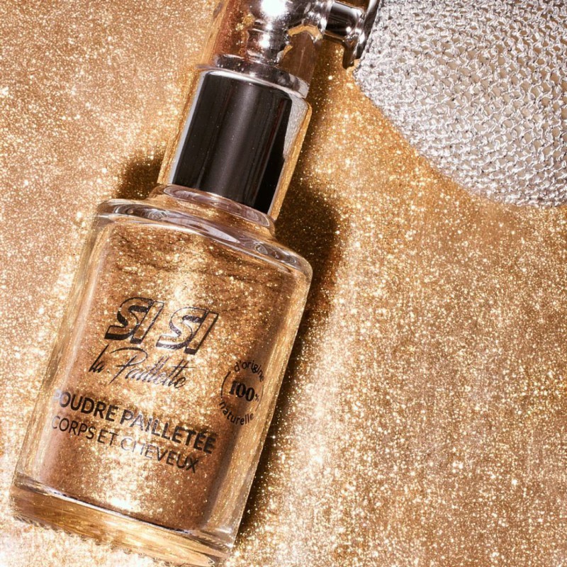 Spray Pailleté Doré Si Si La Paillette - Brillez Naturellement