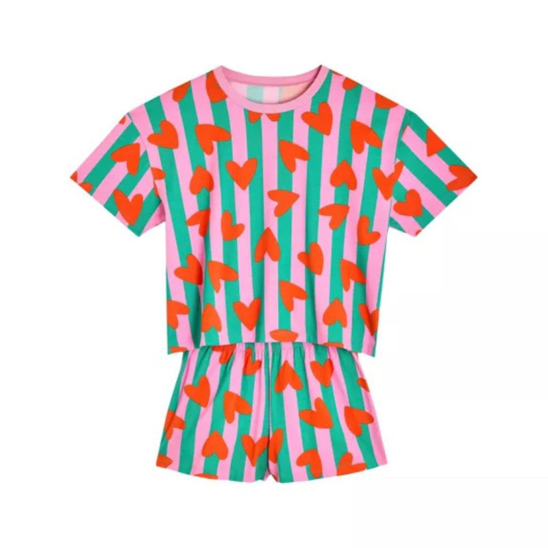 Pyjama short & t‑shirt coton bio We Are Jolies – Confort & éthique