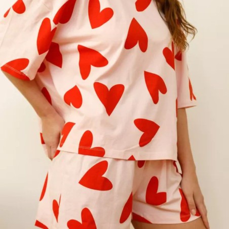 Pyjama Coton Bio - Mi Amor Rose - We Are Jolies