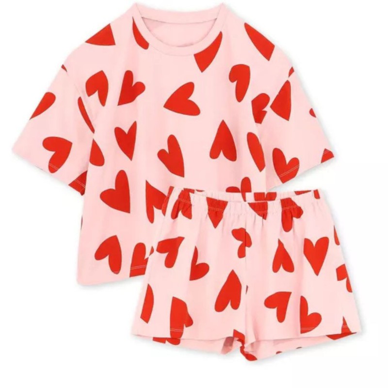 Pyjama short & t‑shirt coton bio We Are Jolies – Confort & éthique