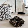 Chouchou Rose in April – Scrunchie coton OEKO‑TEX, made in Portugal