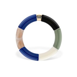 Bracelet Pipoca – Bijou résine ou acrylique & acier doré à l\'or fin – Parabaya