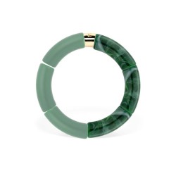 Bracelet Pipoca – Bijou résine ou acrylique & acier doré à l\'or fin – Parabaya