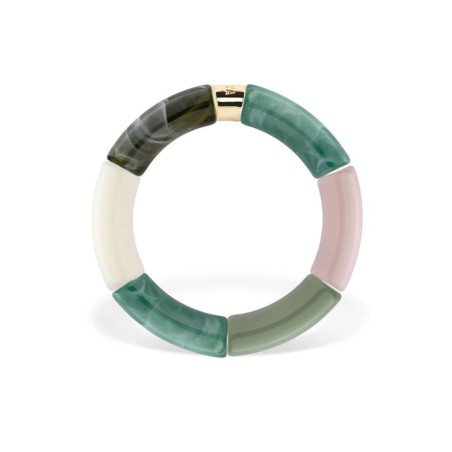 Bracelet Pipoca – Bijou résine ou acrylique & acier doré à l\'or fin – Parabaya