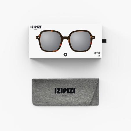 Izipizi - Lunettes solaires monture biosourcée, Office - Tortoise