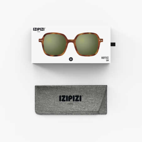 Izipizi - Lunettes solaires monture biosourcée, Office - Havane