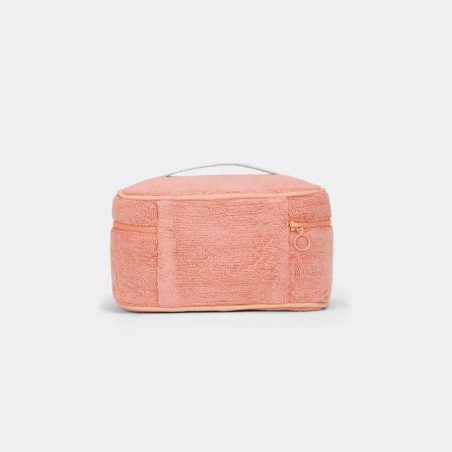 Hindbag - Vanity Gaspard Éponge Rose Corail en coton bio