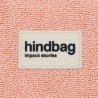 Hindbag - Vanity Gaspard Éponge Rose Corail en coton bio