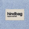 Hindbag - Trousse Léon Éponge Bleu en coton bio