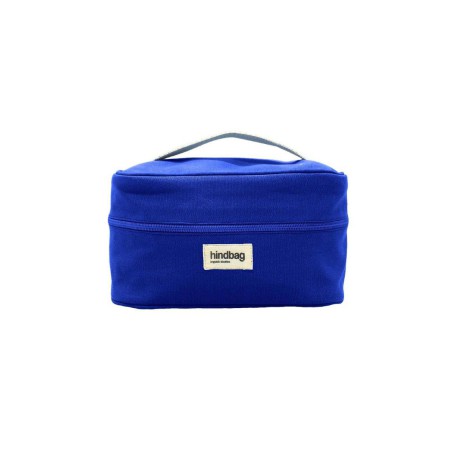 Hindbag - Vanity Gaspard Bleu Électrique en coton bio