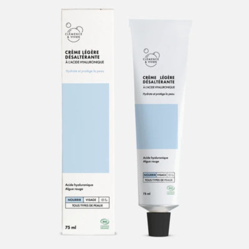 Crème Légère Désaltérante - Hydratation Profonde & Légèreté