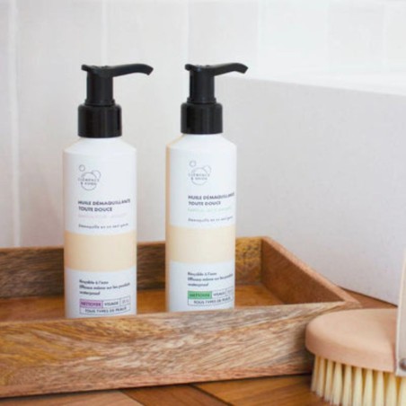 Huile Démaquillante au Lait d'Amande - 150ml Nourrissante