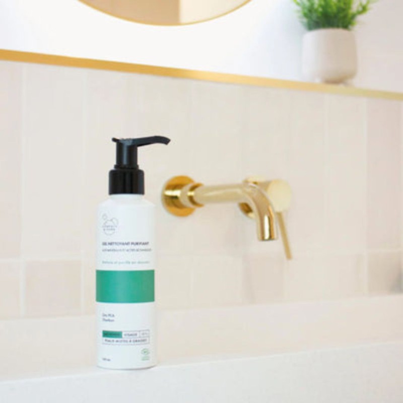 Gel Nettoyant Purifiant - Nettoie et Équilibre les Peaux Mixtes