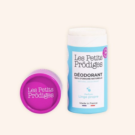 Déodorant Les Petits Prodiges – 100% Naturel, Parfum Eucalyptus 