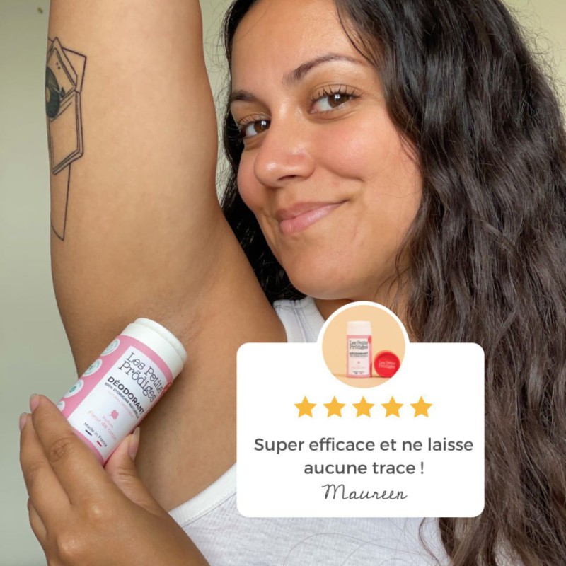 Déodorant Les Petits Prodiges – 100% Naturel, Parfum Eucalyptus 