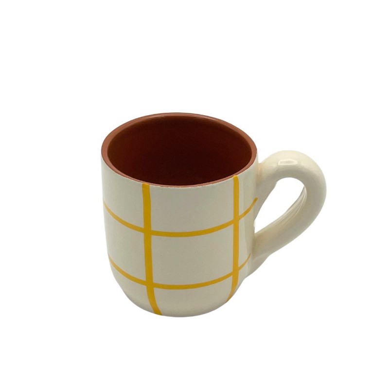 Mug carreaux Jaune – A Loja da Cerâmica, Fabrication Artisanale Portugaise