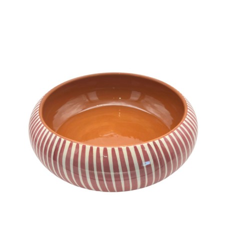 Plat à salade céramique vieux rose - A Loja de Ceramica