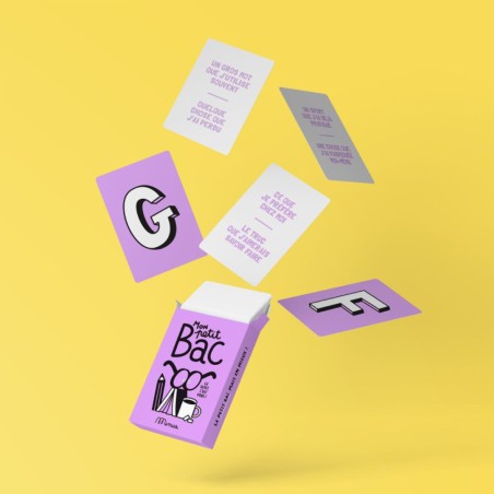 Jeu Mon Petit Bac - Minus Editions