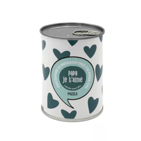 Puzzle à message Papa je t'aime - BWAT
