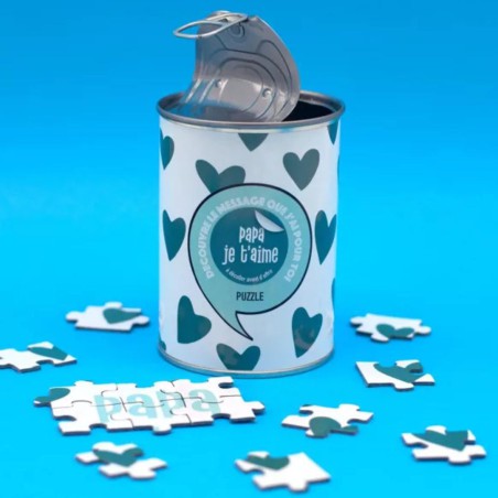 Puzzle à message Papa je t'aime - BWAT