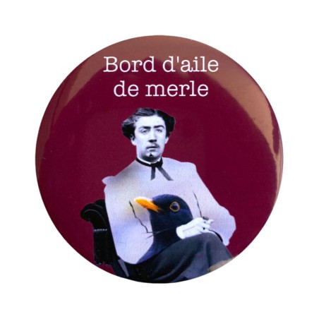 Badge  - Merle - Red Orb