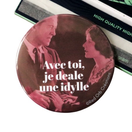 Badge  - Idylle - Red Orb