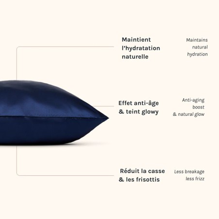 Taie d’oreiller soie – Emily’s Pillow | Confort & beauté nuit