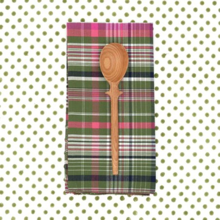 Serviettes en tissu Suzette à Table – Lot de 4 – Coton surcyclé et coloré