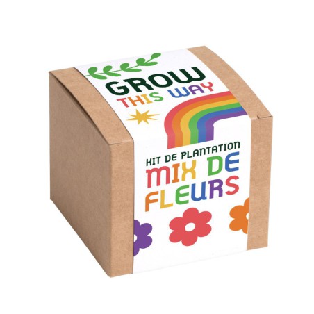 Kit Grow This Way – Autoculture de Fleurs Mélangées Resetea