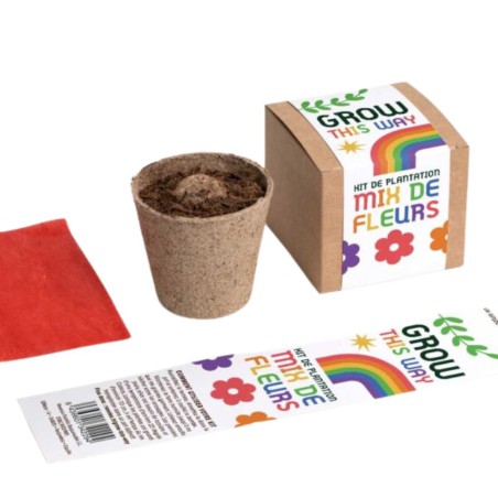 Kit Grow This Way – Autoculture de Fleurs Mélangées Resetea