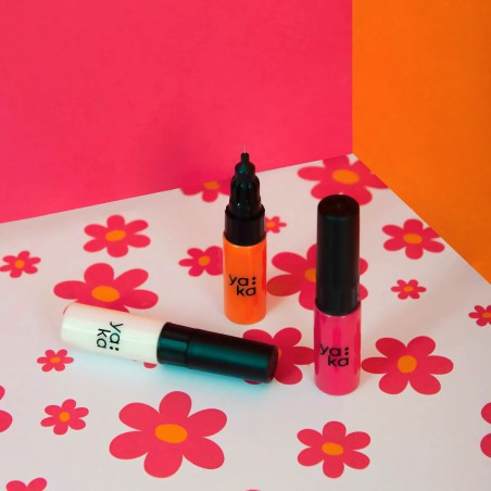 Kit Vernis 2-en-1 Flower Power – Yaka Paris, Manucure Colorée et Fun