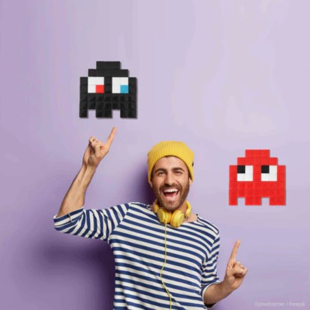 Pixel Art Kit « Les Gloomie(s) » – Déco Murale DIY Geek et Rétro