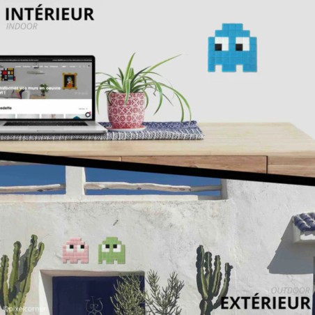 Pixel Art Kit « Les Gloomie(s) » – Déco Murale DIY Geek et Rétro