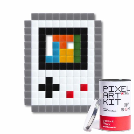 Pixel Art Kit « Little Alien(s) » – Déco DIY Geek et Rétro