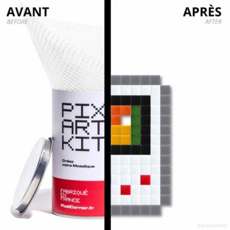 Pixel Art Kit « Little Alien(s) » – Déco DIY Geek et Rétro