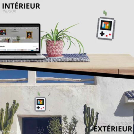 Pixel Art Kit « Little Alien(s) » – Déco DIY Geek et Rétro