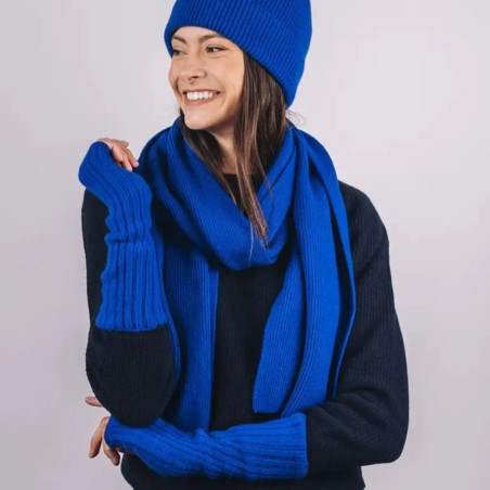 Écharpe Mérinos-Cachemire La Hoguette – Cézembre, douceur & style français